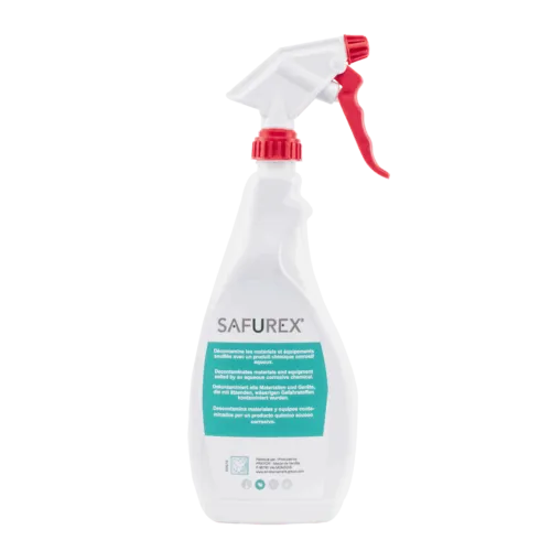 750mL spray of Safurex® chemical decontaminant